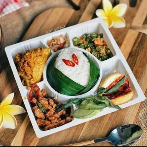 Gambar Mika Tumpeng Mini Sekat 7/ Nasi Tumpeng/ Mika Tumini dari serbaprod undefined Tokopedia