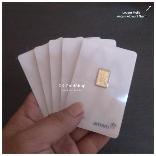 Jual Lm Antam Albino 1 Gram Certieye Kota Tangerang Kedaungstudio Tokopedia