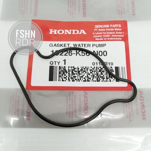 Gambar sil waterpump seal karet waterpam pump Sonic CBR CB 150 GTR Ori Honda dari FSHN Rider Kab. Bogor Tokopedia