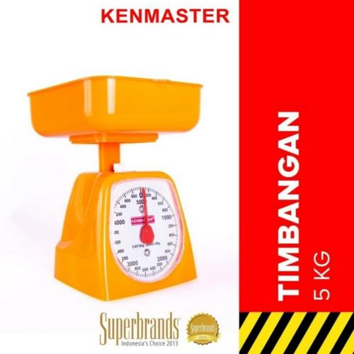 Foto Produk Timbangan Kue Manual 5kg / Kenmaster Timbangan Dapur Analog dari Gold-Mart