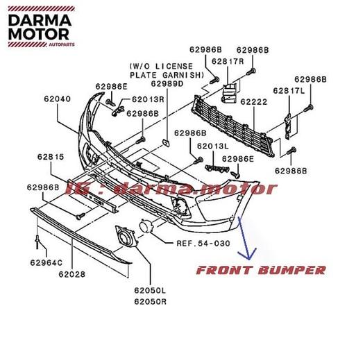 Jual BUMPER DEPAN MITSUBISHI STRADA ALL NEW TRITON - Jakarta Utara ...