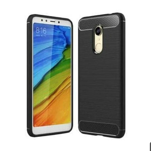 Foto Produk SOFTCASE REDMI 5 - SLIM FIT CARBON XIAOMI REDMI 5 BIASA dari BenuaCell