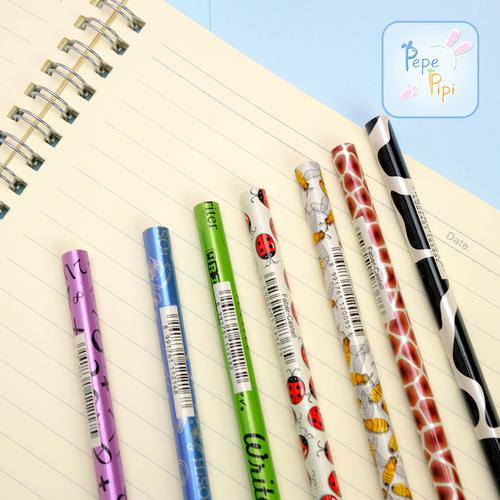 Gambar Pensil Faber Castell 2b Triangular Motif Baru Nemo Fugu Kepiting Penci - Lady Bug dari Pepepipi undefined Tokopedia