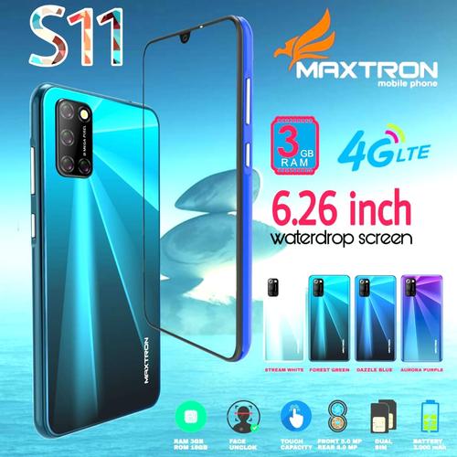 Foto Produk Hp Maxtron S11 - 4G Lte Android 6.3 inch 3gb /16gb Water Drop Lcd Res dari Dynamic Mobile