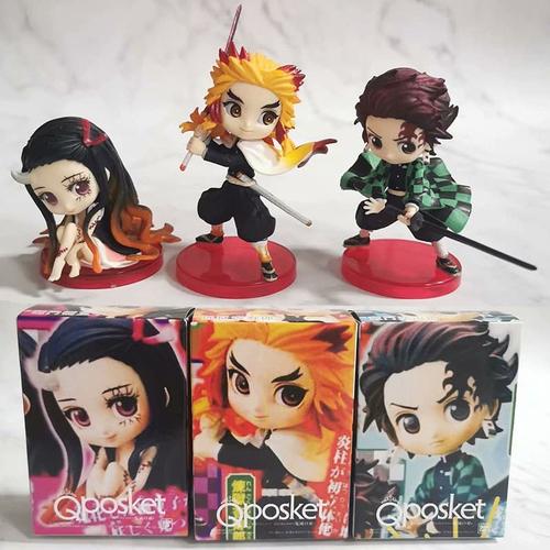 Jual Demon Slayer Kimetsu No Yaiba Q Posket Petit Rengoku Kyoujurou Tanjiro Tanjirou Kota Denpasar Momovio Store Tokopedia