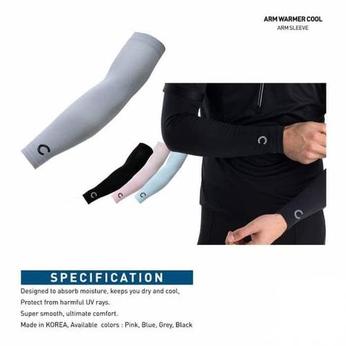 Foto Produk ARM WARMER COOL ARM SLEEVE BLACK - GREY dari Technobike