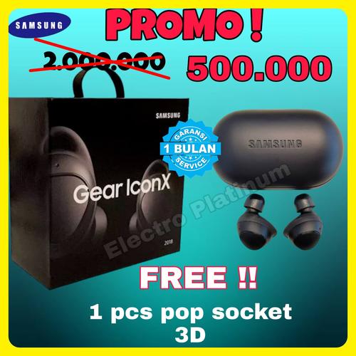 Jual SAMSUNG GEAR IconX ICON X HEADSET BLUETOOTH SAMSUNG EARBUDS WIRELESS -  Jakarta Barat - electro platinum | Tokopedia
