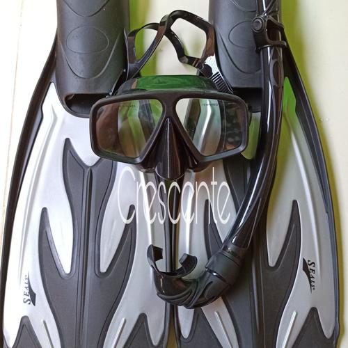 Jual SET SNORKLING / SNORKEL /SNORKELING /DIVING / SELAM + FIN SEAL