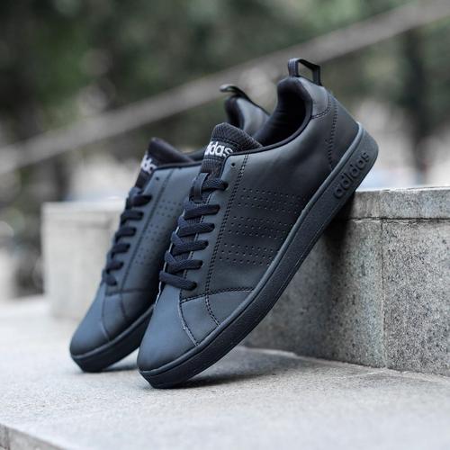 adidas neo advantage full black
