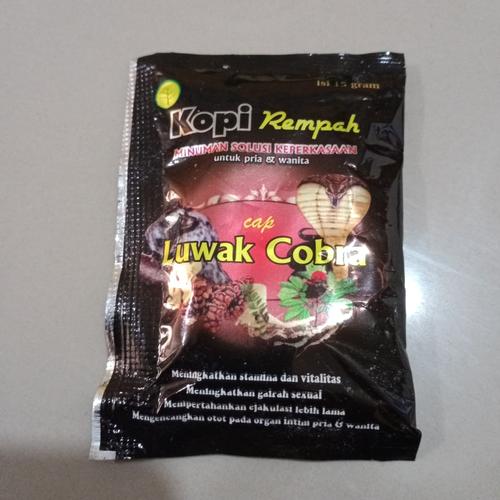 Gambar Kopi Rempah Luwak Cobra dari saung jamu Kota Pekanbaru Tokopedia
