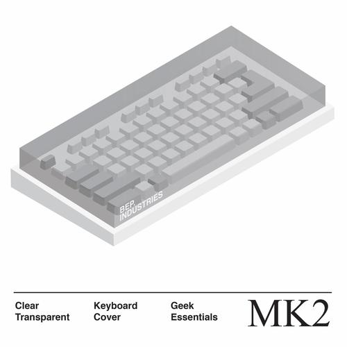 Jual acrylic keyboard cover akrilik mecha mechanical STANDARD SIZE