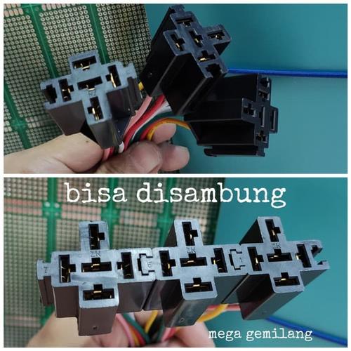Jual Socket Relay Mobil 5 Kaki + Kabel Jakarta Pusat Mandiri Sukses