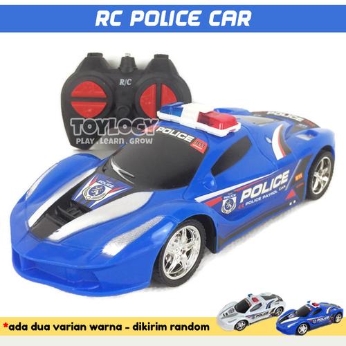 Gambar Mainan Anak Radio Remote Control Mobil Polisi Police Car RC R/C dari Toylogy undefined Tokopedia