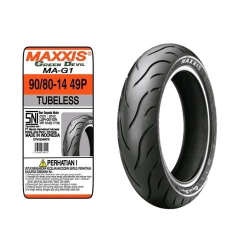 Foto Produk Ban Maxxis Green Devil 90/80-14 dari Sumber Jaya Motor