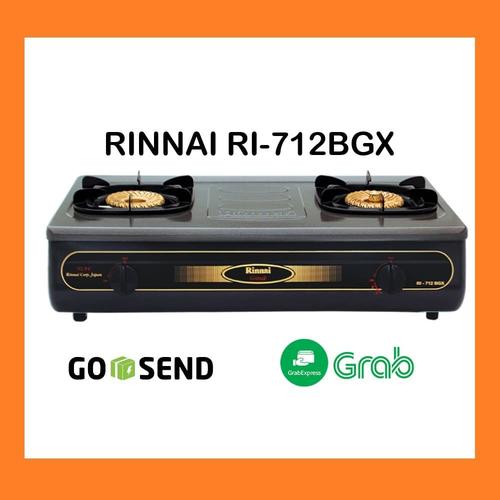 Jual Kompor Rinnai Ri 712bgx Kompor Gas 2 Tungku Jakarta Barat Tirta Amarta Kencana Tokopedia