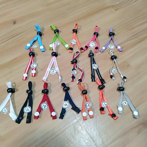 Foto Produk NR27 Tali Konektor Pengait Sambungan Masker ANAK ANAK Warna Warna dari Toko Neila