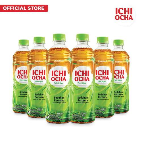 Foto Produk ICHI OCHA Green Tea 450ml x 6 Pcs dari Indofood Beverages