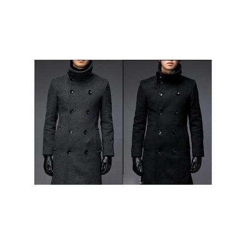 high neck winter coat