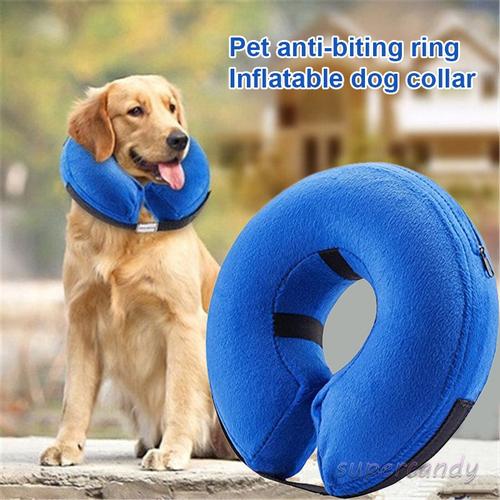 Jual Dog Pet Collar Inflatable Anti Bite Injury Recovery Neck Protective Jakarta Timur Olria Tokopedia