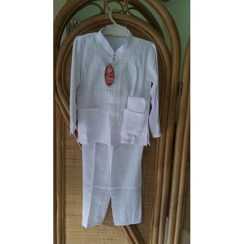 Foto Produk Baju koko anak lengan panjang/Putih uk 5-7 tahun dari al-awwalu shop