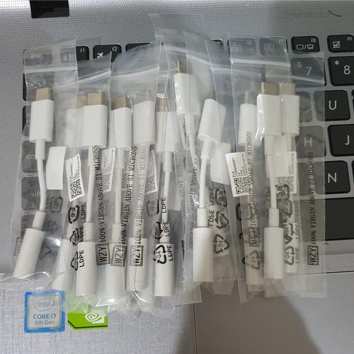 Jual adapter converter tipe C to 3.5 mm 