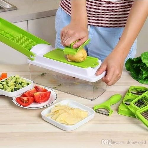 Foto Produk Genius Nicer Dicer Plus/ Pemotong Serbaguna (As seen on TV) dari Grosir Kitchenware