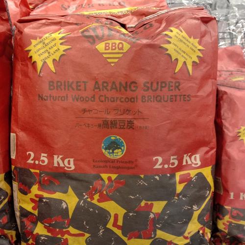 Foto Produk Wen's Briket Arang Super 2.5Kg Pak dari InsyaallahBEERKAH