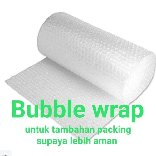 Foto Produk BUBBLE WRAP TAMBAHAN PACKING UNTUK TRANSAKSI DI BAWAH RP.100.000 dari MJKbox