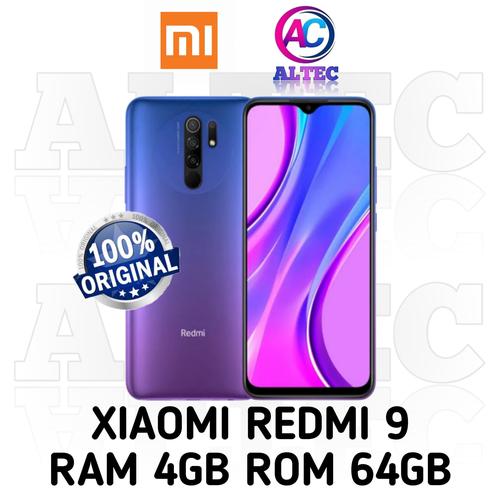 Foto Produk Xiaomi Redmi 9 4/64 RAM 4GB ROM 64GB GARANSI RESMI - Ungu dari Altec Cellular