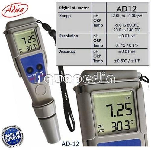 Jual ADWA AD12 Digital pH Meter Jakarta Pusat Aquapedia Tokopedia