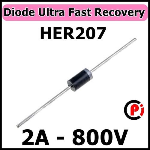 Jual Dioda Diode HER207 HER 207 2A 800V Ultra Fast Recovery Rectifier ...