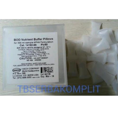Jual HACH 1416066 BOD Nutrient Buffer Reagents Sollution Pillows 50 pak