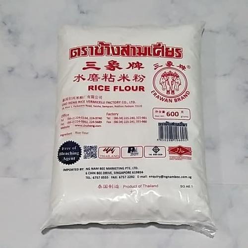 Foto Produk tepung beras thailand / erawan brand / rice flour 600gram dari serbaoriginalshop