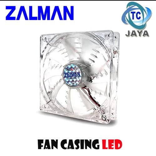 Jual FAN Case Zalman ZA1225CSL LED Fan - 12 Cm - White (Clear) - Kota ...