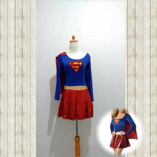 Foto Produk L-1246 - Lingerie Superwoman costume cosplay dari Lingerie X Lingerie