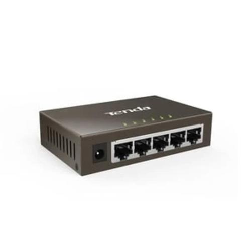 Promo Tenda TEG1005D 5Port Gigabit Switch Hub Anti Petir Surge Protector ORI Jakarta Utara