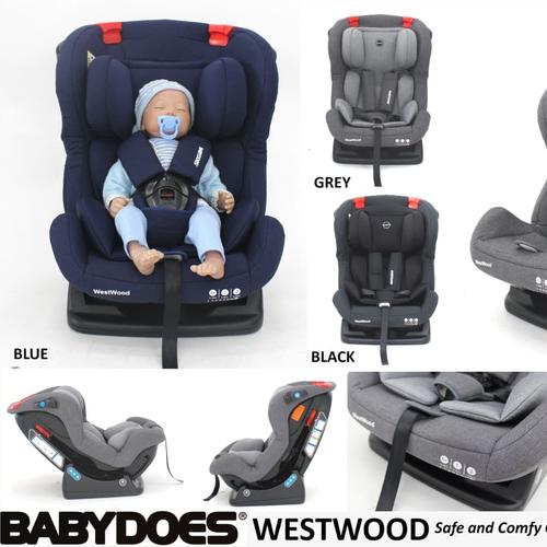 Foto Produk Carseat Babydoes Westwood Kursi mobil Bayi - Biru dari Kemenangan Baby Shop