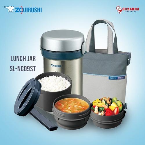 Jual Zojirushi Lunch Jar SLNC09 ST Lunch Box Thermos Makan Kota