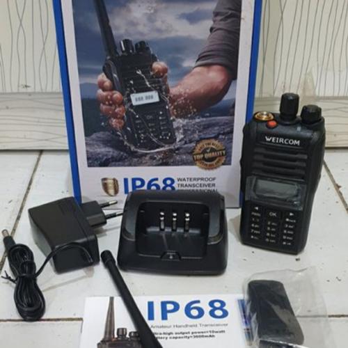 Gambar HT Weircom WR808 VHF 10 Watt Waterprof dari valen elektronik undefined Tokopedia