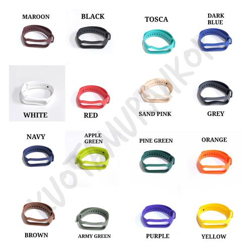 Jual Strap Mi Band 5 Silicone Wristband Replacement Strap Xiaomi Mi Band 5  - Jakarta Utara - kuotamurahkok | Tokopedia