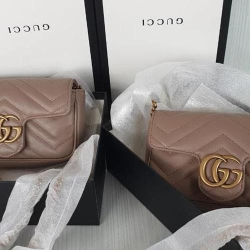 Foto Produk Ready Gucci Marmont Mini Nude dari ferliarj16
