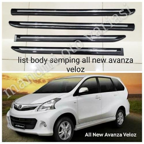 Jual list body samping mobil / side body molding mobil all new avanza