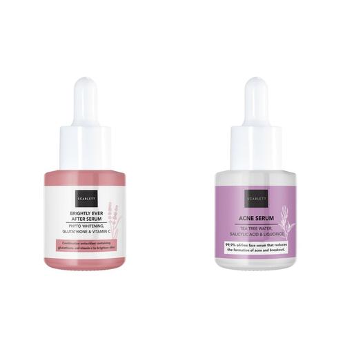 Foto Produk SCARLETT WHITENING BRIGHTLY EVER AFTER SERUM & ACNE SERUM SCARLETT - serum acne dari CHICBEAUTE