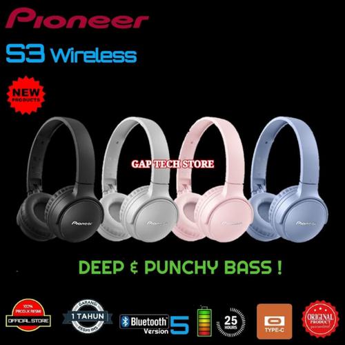 SE S3 BT On-Ear Bluetooth Headphones 