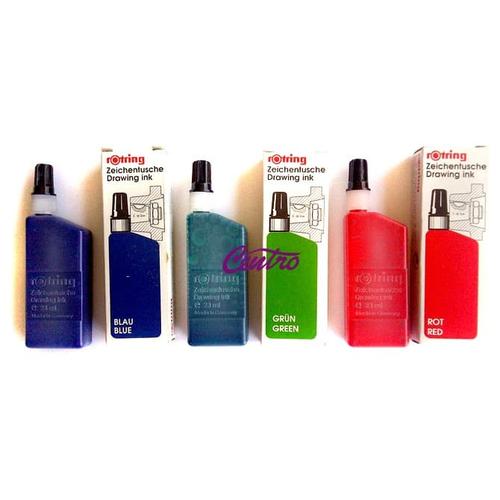 Jual ROTRING DRAWING INK WARNA /TINTA RAPIDO - Hitam - Kota Bandung ...