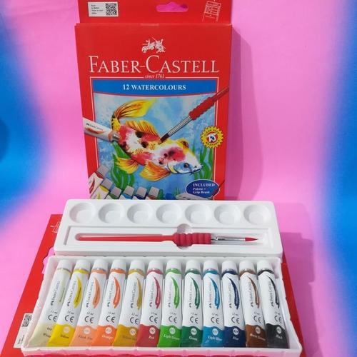 Gambar Faber-Castell Watercolours 12ml Set-12 121004N dari BEBIBURP undefined Tokopedia