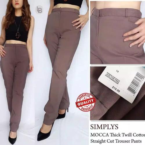 Jual Simply styled mocca straight cut 