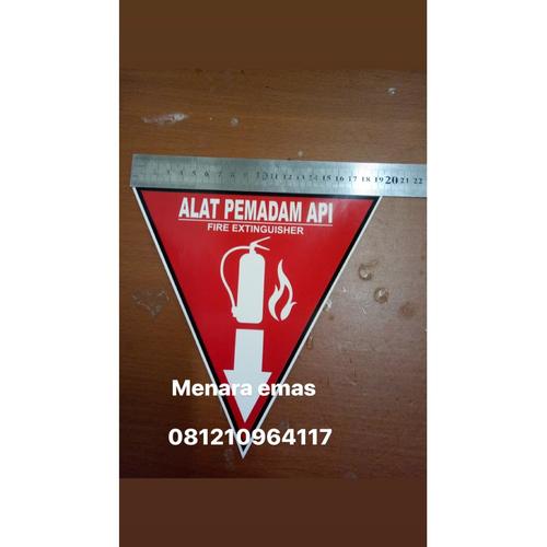 Jual stiker apar / tempelan sticker pemadam kebakaran alat pemadam api ...
