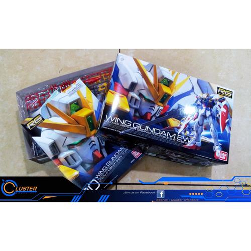 Gambar RG 1/144 Gundam Wing Ver EW dari Cluster Model Kit undefined Tokopedia