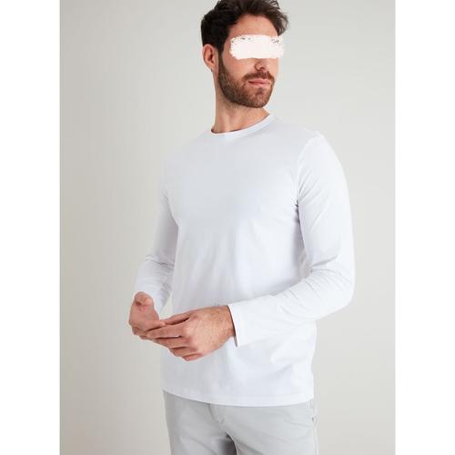 Jual Long Sleeves T Shirt White Kaos Putih Lengan Panjang Gildan Kab Pringsewu Jajanpolosan Tokopedia